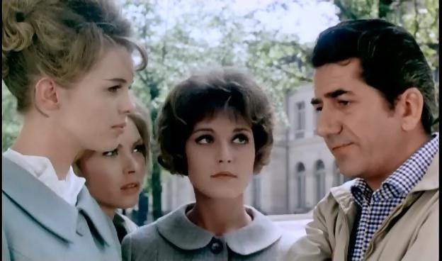 Кадр из фильма Три девушки в Париже / Tre piger i Paris (1963)