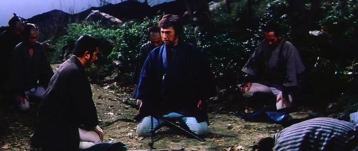 Кадр из фильма Затойчи и сундук золота / Zatôichi senryô-kubi (1964)