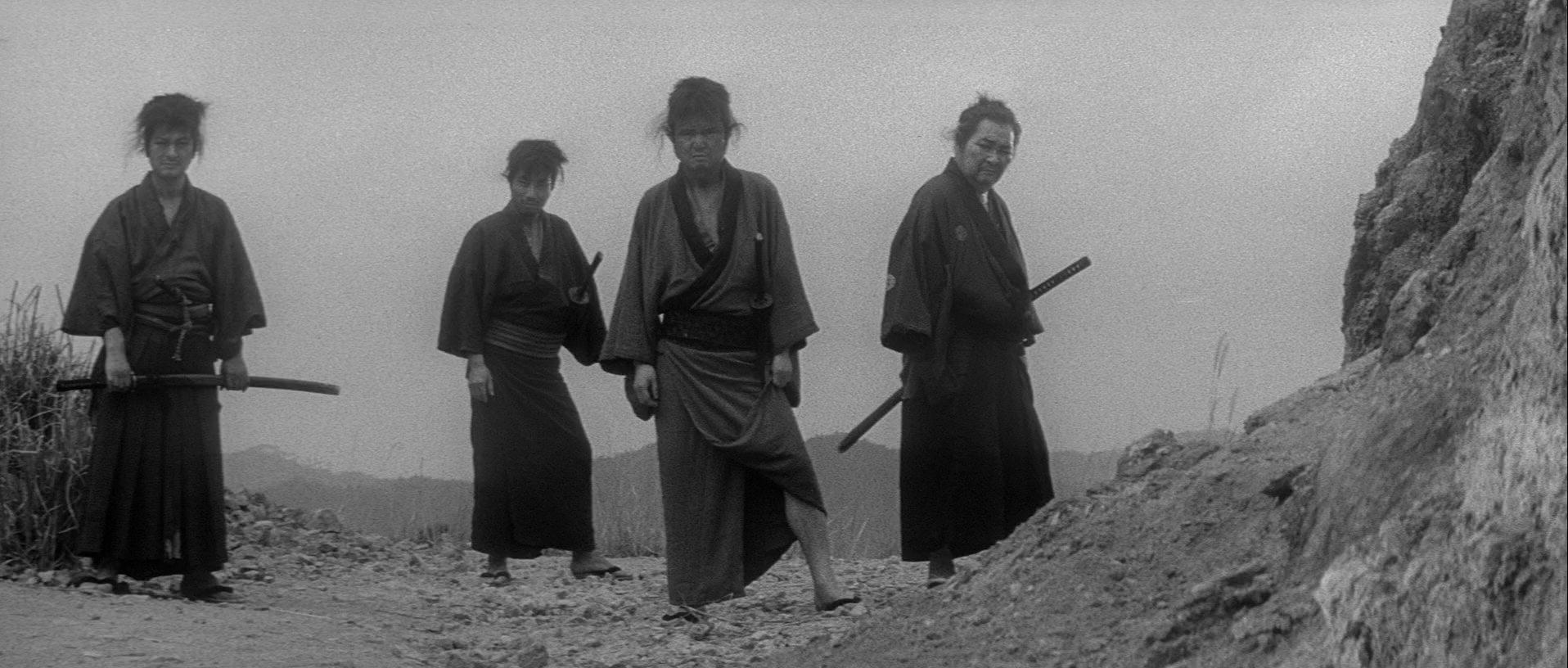Кадр из фильма Три самурая вне закона / Three Outlaw Samurai (1964)