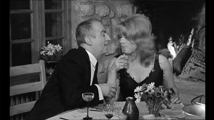 Кадр из фильма Мышь среди мужчин / Un drôle de caïd (1964)