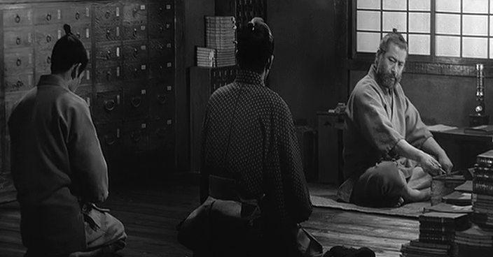 Кадр из фильма Красная борода / Akahige (1965)