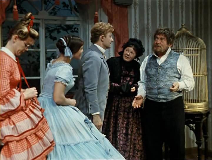 Кадр из фильма Женитьба Бальзаминова (1965)