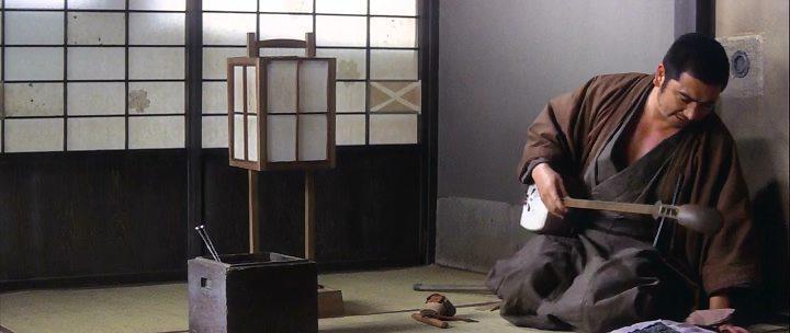 Кадр из фильма Затойчи и гроссмейстер / Zatoichi Jigoku tabi (1965)