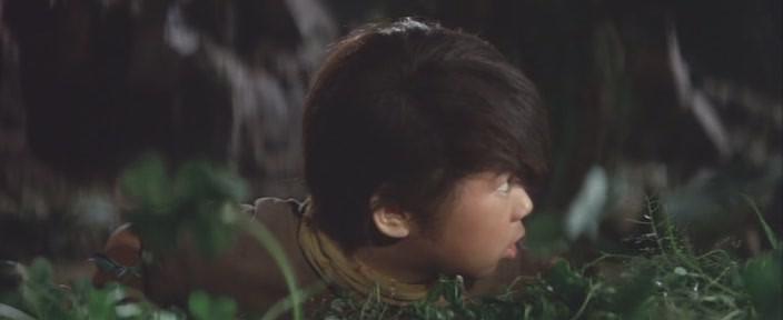 Кадр из фильма Ватари - мальчишка ниндзя / Daininjutsu eiga Watari (1966)