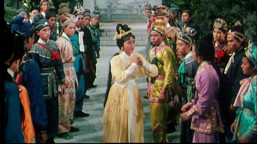 Кадр из фильма Нефритовый лук / Yun hai yu gong yuan (1966)