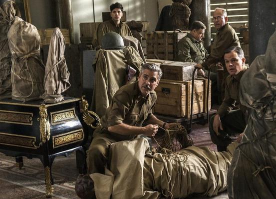 Кадр из фильма Охотники за сокровищами / The Monuments Men (2014)