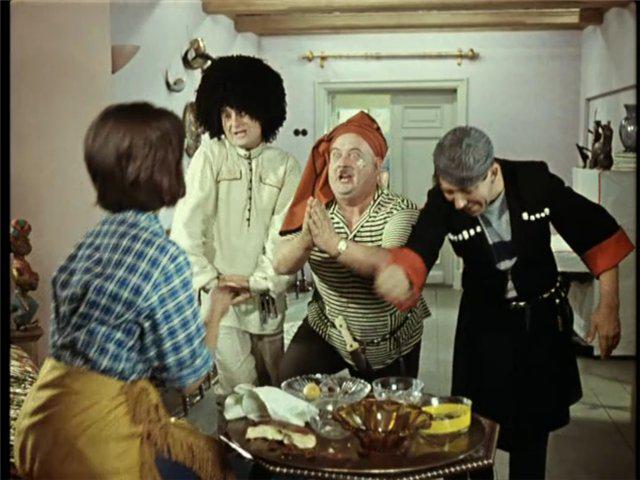 Кадр из фильма Кавказская пленница, или Новые приключения Шурика (1967)