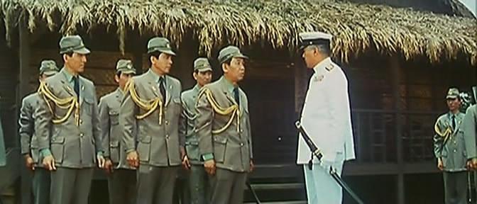 Кадр из фильма Адмирал Ямамото / Rengô kantai shirei chôkan: Yamamoto Isoroku (1968)