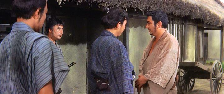 Кадр из фильма Затойчи и беглецы / Zatôichi hatashi-jô (1968)