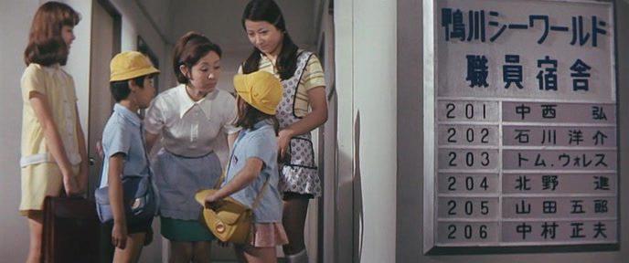 Кадр из фильма Гамера против Зигры / Gamera tai Shinkai kaijû Jigura (1971)