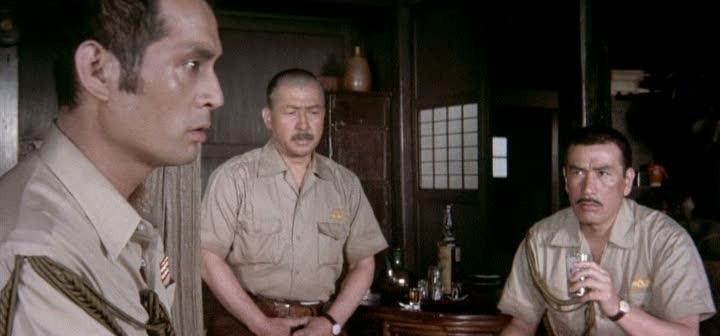 Кадр из фильма Битва за Окинаву / Gekido no showashi: Okinawa kessen (1971)