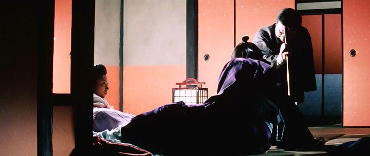 Кадр из фильма Затойчи на свободе / Zatôichi goyô-tabi (1972)