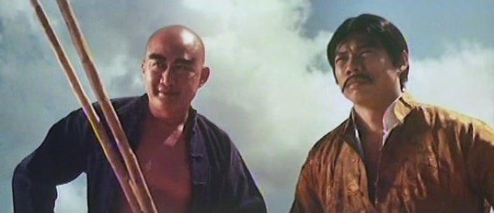 Кадр из фильма Парень суперкунгфуист / Xiao ba wang (1973)