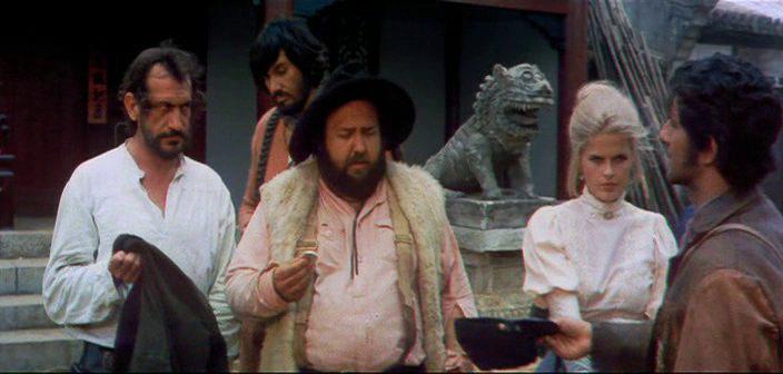 Кадр из фильма Три мушкетера на Диком Западе / Tutti per uno botte per tutti (1973)