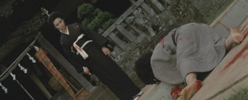 Кадр из фильма Госпожа Кровавый Снег 2 / Shurayukihime: Urami koiuta (1974)