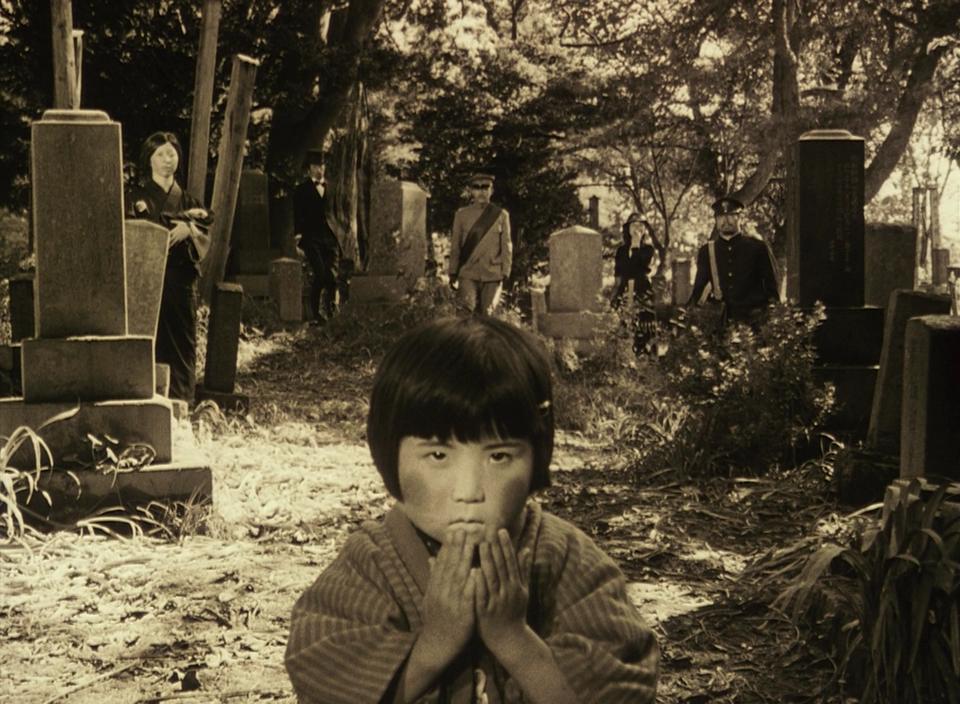 Кадр из фильма Пастораль. Умереть в деревне / Den-en ni shisu (1974)