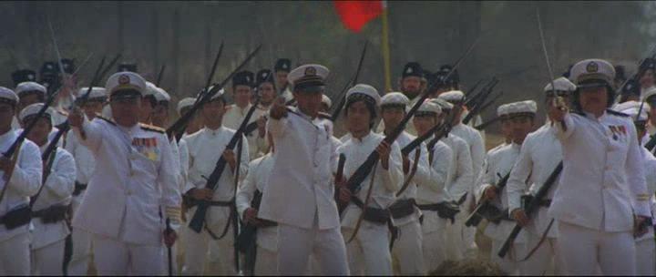 Кадр из фильма Восстание боксеров / Ba guo lian jun (1976)