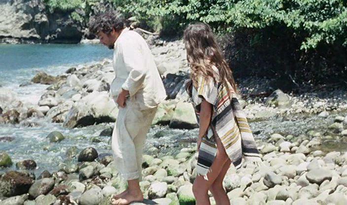 Кадр из фильма Спасшиеся с острова Черепахи / Les naufragés de l'île de la Tortue (1976)