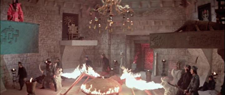 Кадр из фильма Смертельная паутина / Wu du tian luo (1976)