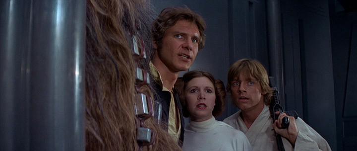 Кадр из фильма Звездные войны: Эпизод IV - Новая надежда / Star Wars: Episode IV - A New Hope (1977)