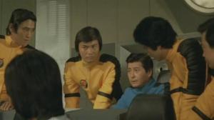 Кадры из фильма Война в космосе / Wakusei daisenso (1977)