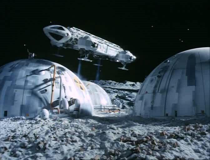 Кадр из фильма Лунная база Альфа / Destination Moonbase-Alpha (1978)