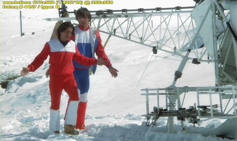 Кадр из фильма Загорелые на лыжах / Les bronzés font du ski (1979)
