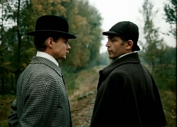 Кадр из фильма Приключения Шерлока Холмса и доктора Ватсона: Король шантажа. Смертельная схватка. Охота на тигра (1980)