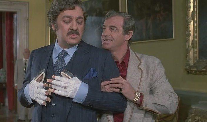 Кадр из фильма Игра в четыре руки / Le Guignolo (1980)