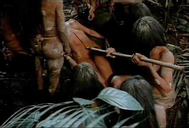 Кадр из фильма Ад Каннибалов 2: Съеденные заживо / Mangiati vivi! (1980)