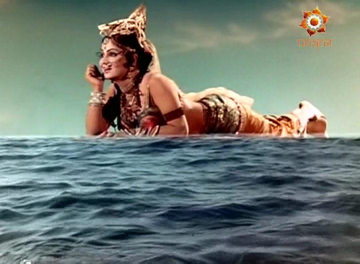 Кадр из фильма Хануман - вождь обезьян / Mahabali Hanuman (1981)