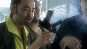 Кадры из фильма Гопник-трансформер / Gokudô heiki (2011)
