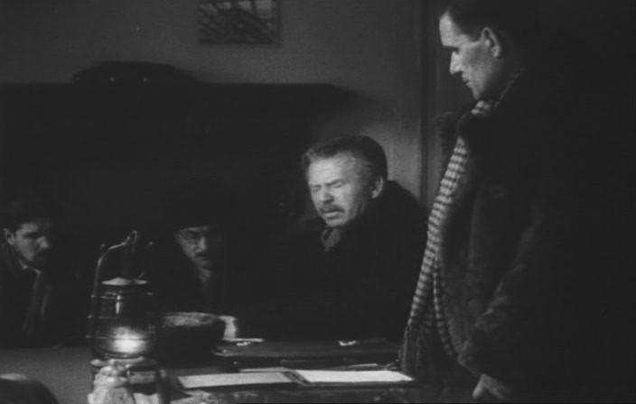 Кадр из фильма Комсомольск (1938)