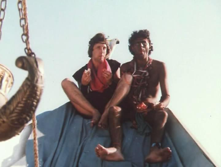 Кадр из фильма Веселая хроника опасного путешествия (1986)