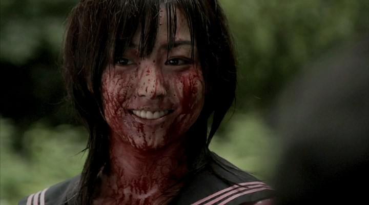 Кадр из фильма Девочка-пулемет / Kataude mashin garu (2008)
