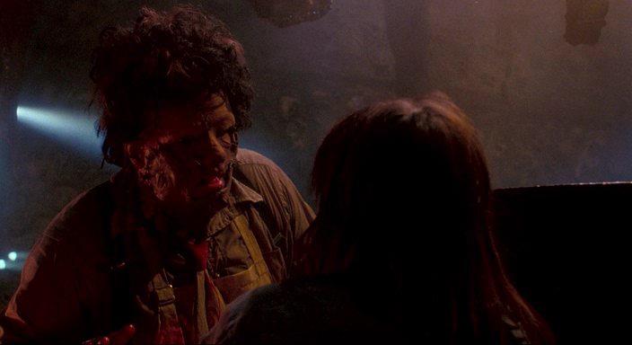 Кадр из фильма Техасская резня бензопилой 2 / The Texas Chainsaw Massacre 2 (1986)