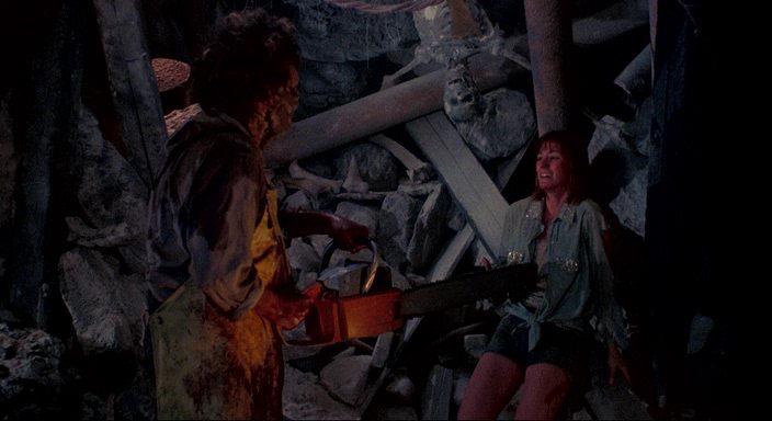 Кадр из фильма Техасская резня бензопилой 2 / The Texas Chainsaw Massacre 2 (1986)