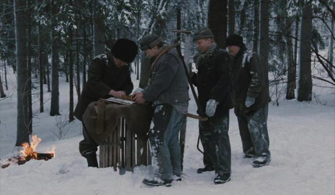 Кадр из фильма Змеиная тропа в скалах / Ormens väg på hälleberget (1986)