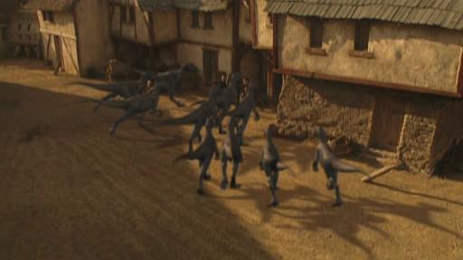 Кадр из фильма Планета динозавров / Planet Raptor (2007)