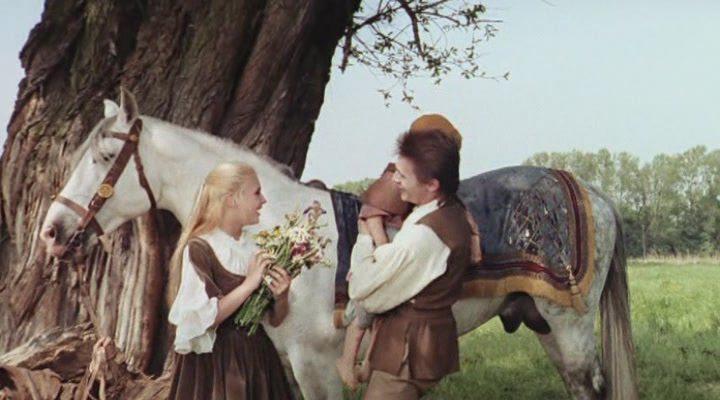 Кадр из фильма Принцесса - гусятница / Die Geschichte von der Gänseprinzessin und ihrem treuen Pferd Falada (1988)