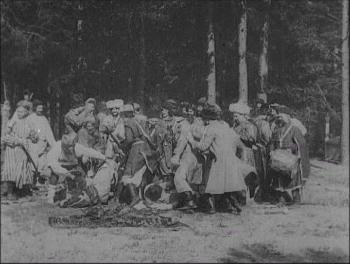 Кадр из фильма Стенька Разин. Понизовая вольница (1908)