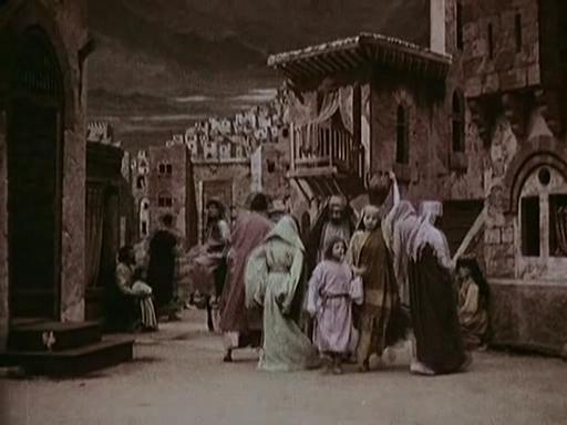 Кадр из фильма Жизнь и страсти Иисуса Христа / La Vie et la passion de Jesus Christ (1904)