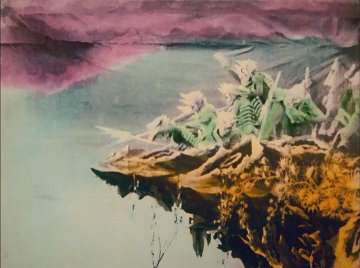 Кадр из фильма Путешествие на Луну / Le Voyage dans la lune (1902)