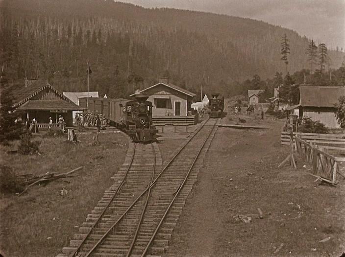 Кадр из фильма Паровоз «Генерал» / The General (1926)