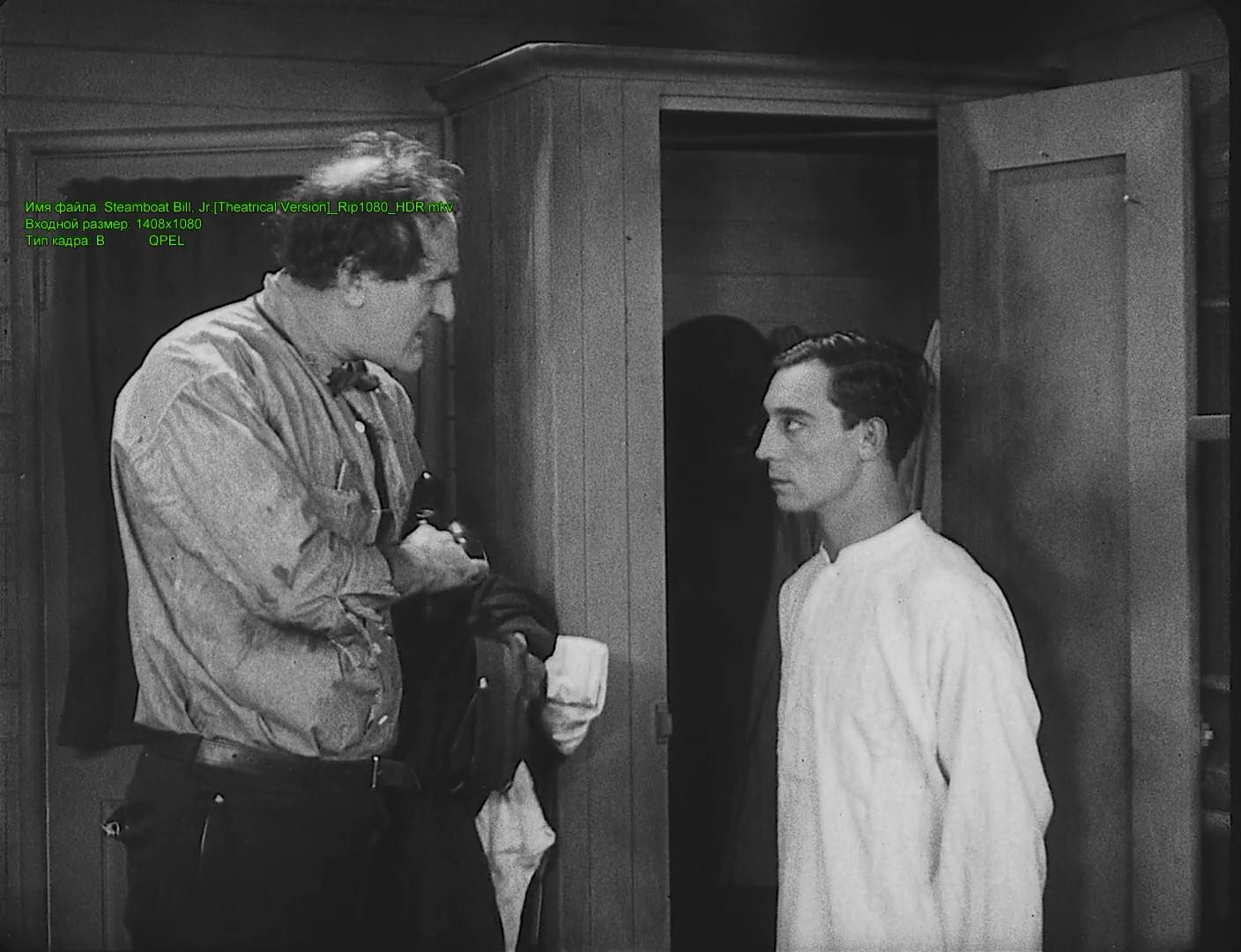 Кадр из фильма Пароходный Билл / Steamboat Bill, Jr. (1928)