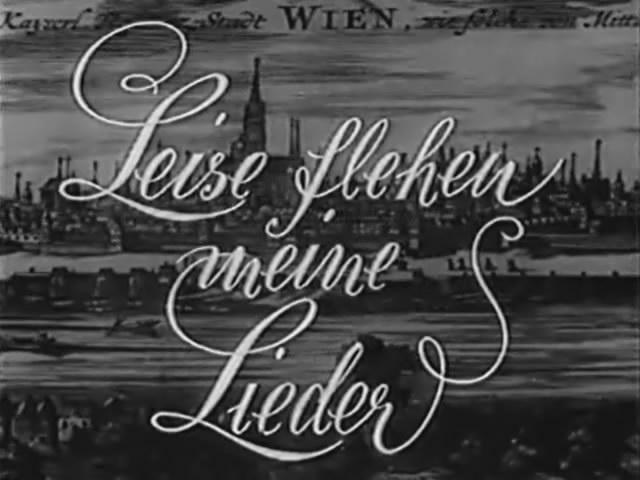 Кадр из фильма Песнь моя летит с мольбою / Leise flehen meine Lieder (1933)