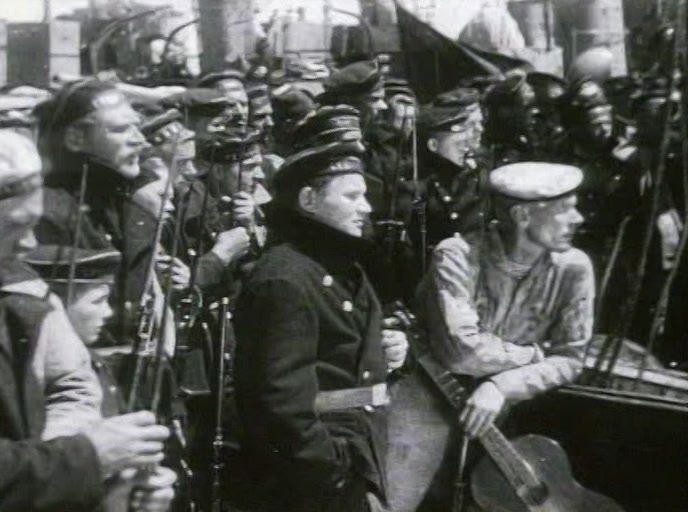 Кадр из фильма Мы из Кронштадта (1936)