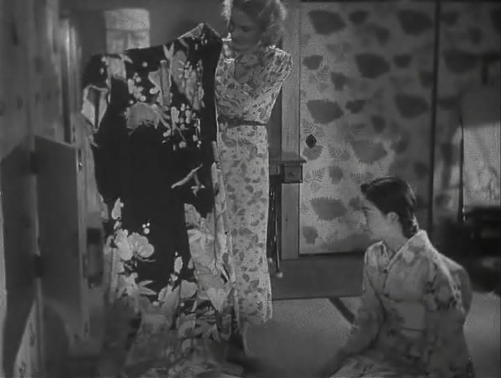 Кадр из фильма Дочь самурая / Atarashiki tsuchi (1937)