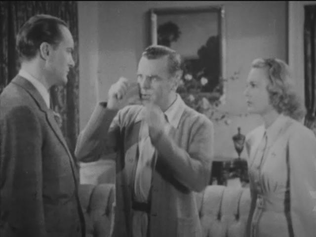 Кадр из фильма Святой наносит ответный удар / The Saint Strikes Back (1939)