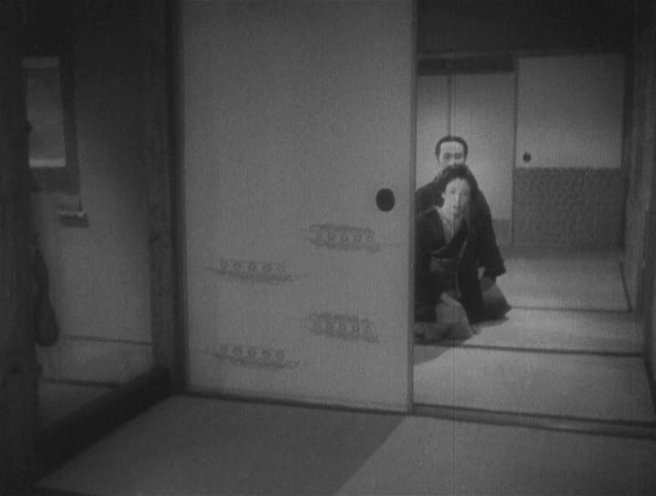 Кадр из фильма Повесть о поздней хризантеме / Zangiku monogatari (1939)